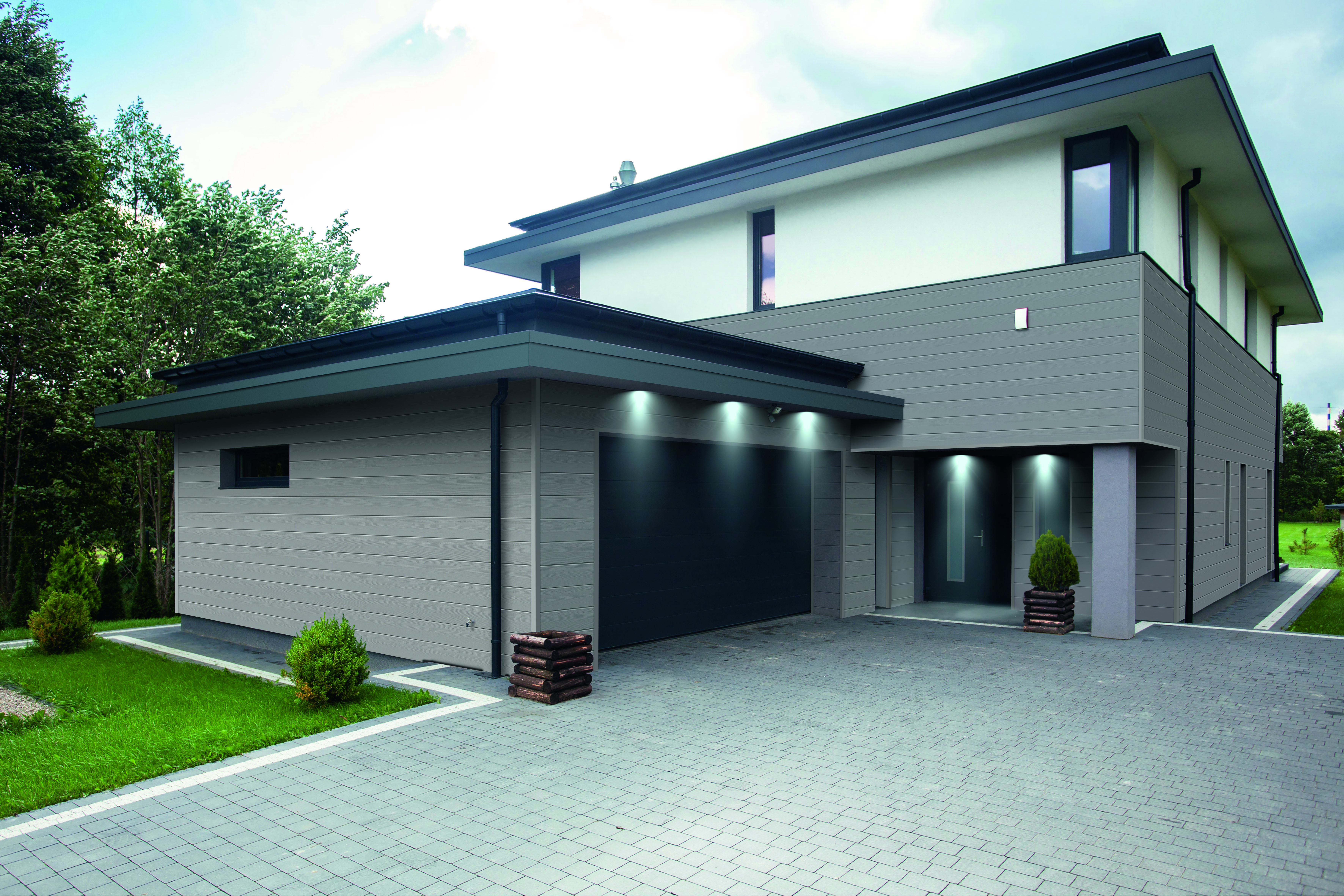 Haus mit Hardie® VL Plank Fassadenbekleidung